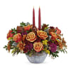 Teleflora's Harvest Jewels Centerpiece premium