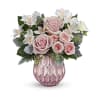 Teleflora's Pink Pastel Bouquet - Standard. An arrangement by Marivel's Florist and Gifts.