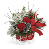 Teleflora's Christmas Day Sleigh Bouquet standard