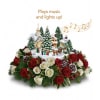 Thomas Kinkade's Old Fashioned Christmas - Standard. An arrangement by Devine Orchid.