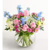 The Delphinium Garden™ - Premium. An arrangement by Flowers of Jacksonville.