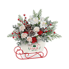 A Teleflora's Winter Sleigh Bouquet standard