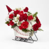 The FTD® Dashing Through the Snow™ Bouquet premium