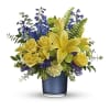Teleflora's Sapphire Sunrise Bouquet premium