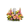 The Teleflora's Angelic Bloom Bouquet - Premium. An arrangement by Marivel's Florist and Gifts.