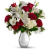 Teleflora's Silver Noel Bouquet premium