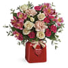 Teleflora's Vintage Heart Bouquet standard