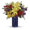 Teleflora's Flying Colors Bouquet standard