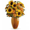 Teleflora's Golden Sunset Bouquet premium