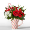 Peppermint Swirl Mug - Standard. An arrangement by Sueppel's Flowers.
