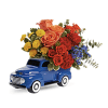 A Teleflora's Ford Vintage Truck Bouquet deluxe