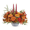 Teleflora's Bountiful Blessings Centerpiece PM premium