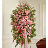 Pink Sympathy Standing Spray premium