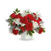 The Teleflora's Festive Elegance Bouquet - Premium. An arrangement by Marivel's Florist and Gifts.