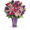 Teleflora's Luxurious Lavender Bouquet deluxe