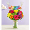 Fields of Europe® Celebration with Happy Birthday Banner premium