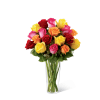 The FTD® Bright Spark™ Rose Bouquet deluxe