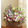 Heavenly Angel™ Lavender & White  Basket premium