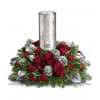 Teleflora's Silver Glow Centerpiece standard