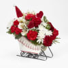 The FTD® Dashing Through the Snow™ Bouquet deluxe