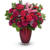 Teleflora’s Modern Devotion Bouquet premium