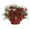 Teleflora's Vintage Stoneware Centerpiece deluxe