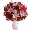 Teleflora's Roses and Pearls Bouquet premium