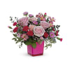 Teleflora’s Rosy Moment Bouquet standard