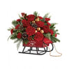 Teleflora's Vintage Sleigh Bouquet deluxe