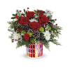 The Teleflora's Merriest Season Bouquet - Deluxe. An arrangement by Marivel's Florist and Gifts.