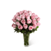 The Long Stem Pink Rose Bouquet by FTD® premium