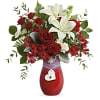 Teleflora's Charming Heart Bouquet 2021 standard