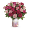 Teleflora's Rose Quartz Kisses Bouquet premium