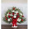 Heartfelt Tribute Red & White Floor Basket standard