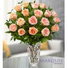 Marquis by Waterford® Peach Roses deluxe