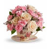 Teleflora's Victorian Teacup Bouquet deluxe