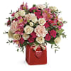 Teleflora's Vintage Heart Bouquet premium