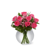 The FTD® Blazing Beauty™ Pink Rose Bouquet standard