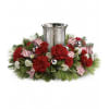 Teleflora's Holly Jolly Centerpiece deluxe