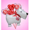 Love Puppy Jumbo Mylar Bundle standard