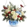 Teleflora's Winter Flock Bouquet deluxe