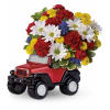 Jeep® Wrangler Blazing Trails Bouquet by Teleflora premium