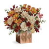 Teleflora's Shimmering Leaves Bouquet deluxe