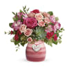 Teleflora's Cross My Heart Bouquet deluxe