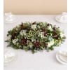The Woodland Noel™ Centerpiece - Premium. An arrangement by Sicola's Florist.