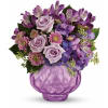 Teleflora's Lush and Lavender with Roses standard