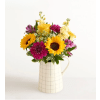 Golden Violet Harmony™ Bouquet - Standard. An arrangement by Sicola's Florist.