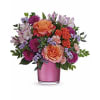 The Teleflora's Sunset Serenade Bouquet - Standard. An arrangement by Marivel's Florist and Gifts.