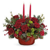 Teleflora's Artisanal Pinecone Centerpiece premium