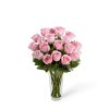 The FTD® Pastel Pink Rose Bouquet deluxe